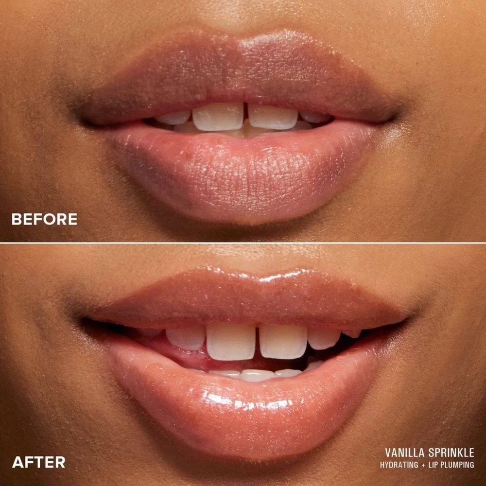 Nude skin Hydrating Peptide Lip Butter in Vanilla Sprinkle